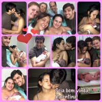 Nasceu ontem dia 22/08, com39 semanas e 4 dias, a princesinha Valentina, com 3030g e 51cm, filha da Jackeline Rodrigues Arantes e Daniel