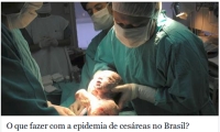 O que fazer com a epidemia de partos cesáreos no Brasil?